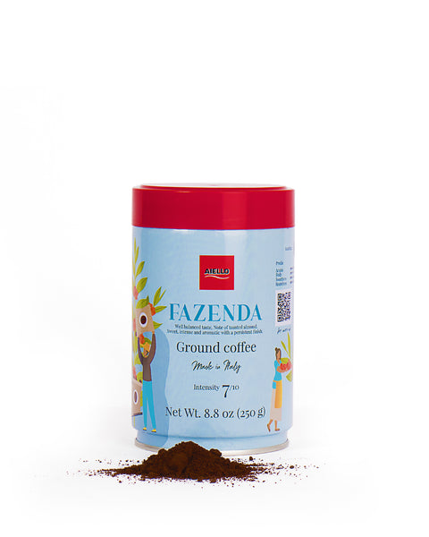 Fazenda Caffè Macinato in Latta 250 Gr