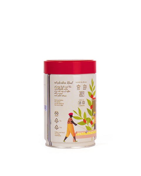 Café moulu Irisha en boîte 250 Gr