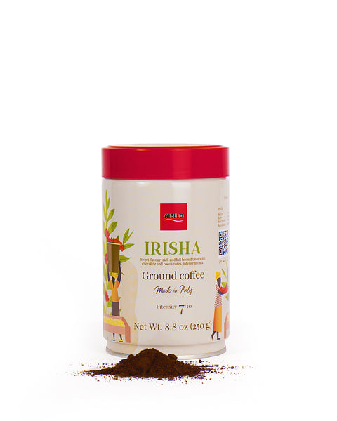 Café moulu Irisha en boîte 250 Gr