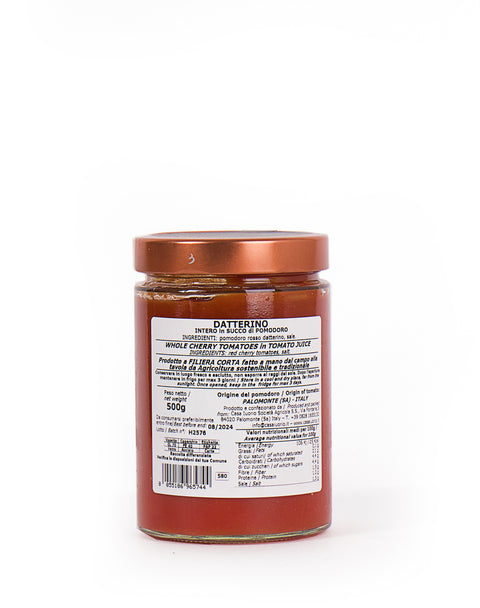 Datterino tomatoes in tomato juice 500 gr