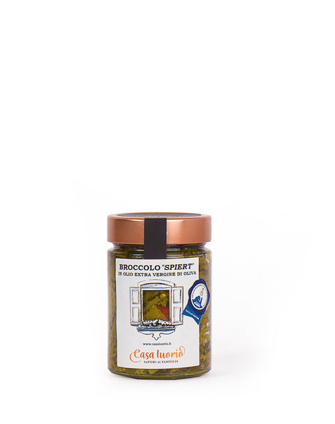 Broccolo Spiert in Olio EVO 300 gr