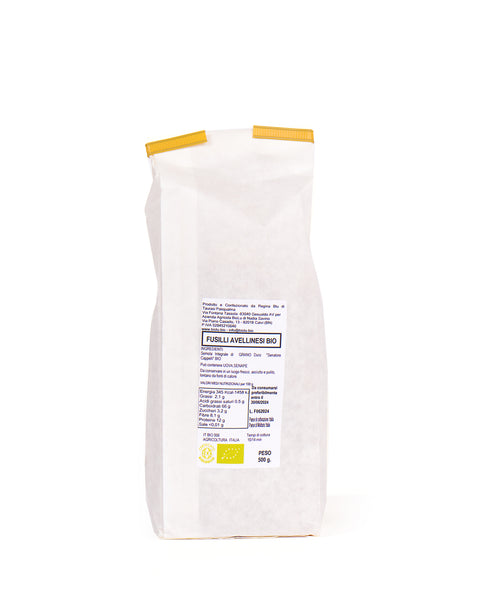 Fusilli Avellino Bio 500 Gr