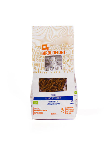 Fusilli di Farro Integrale Bio 500 Gr
