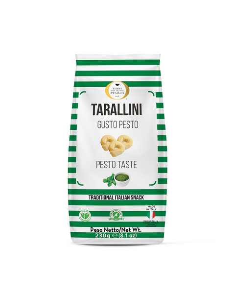 Taralli with Pesto Flavor 230 Gr